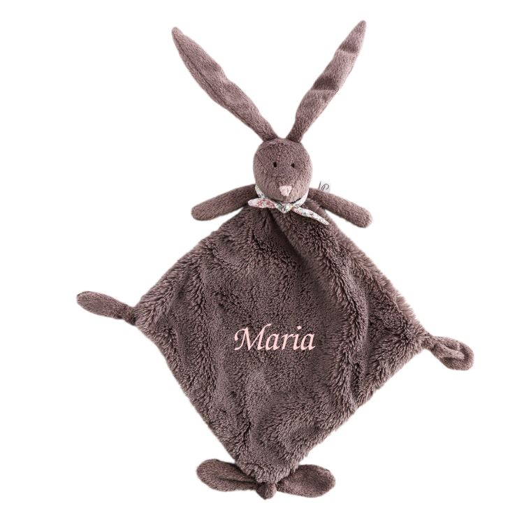  - flo the bunny - big comforter brown 35 cm 